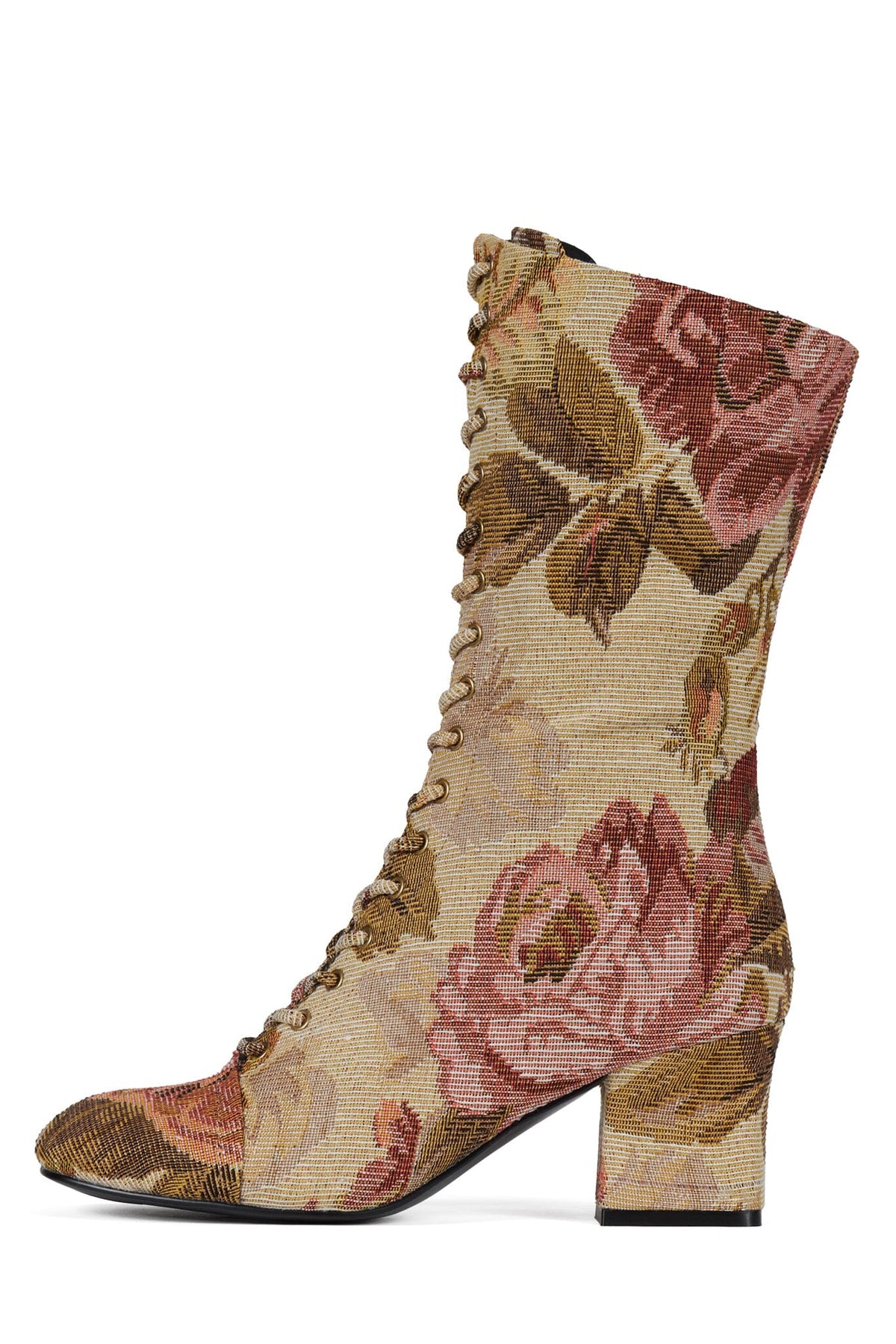 FRANCINE Mid-Calf Boot Blush Tapestry