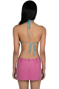 FREEDA-SEQ Jeffrey Campbell Top Teal Multi _hover