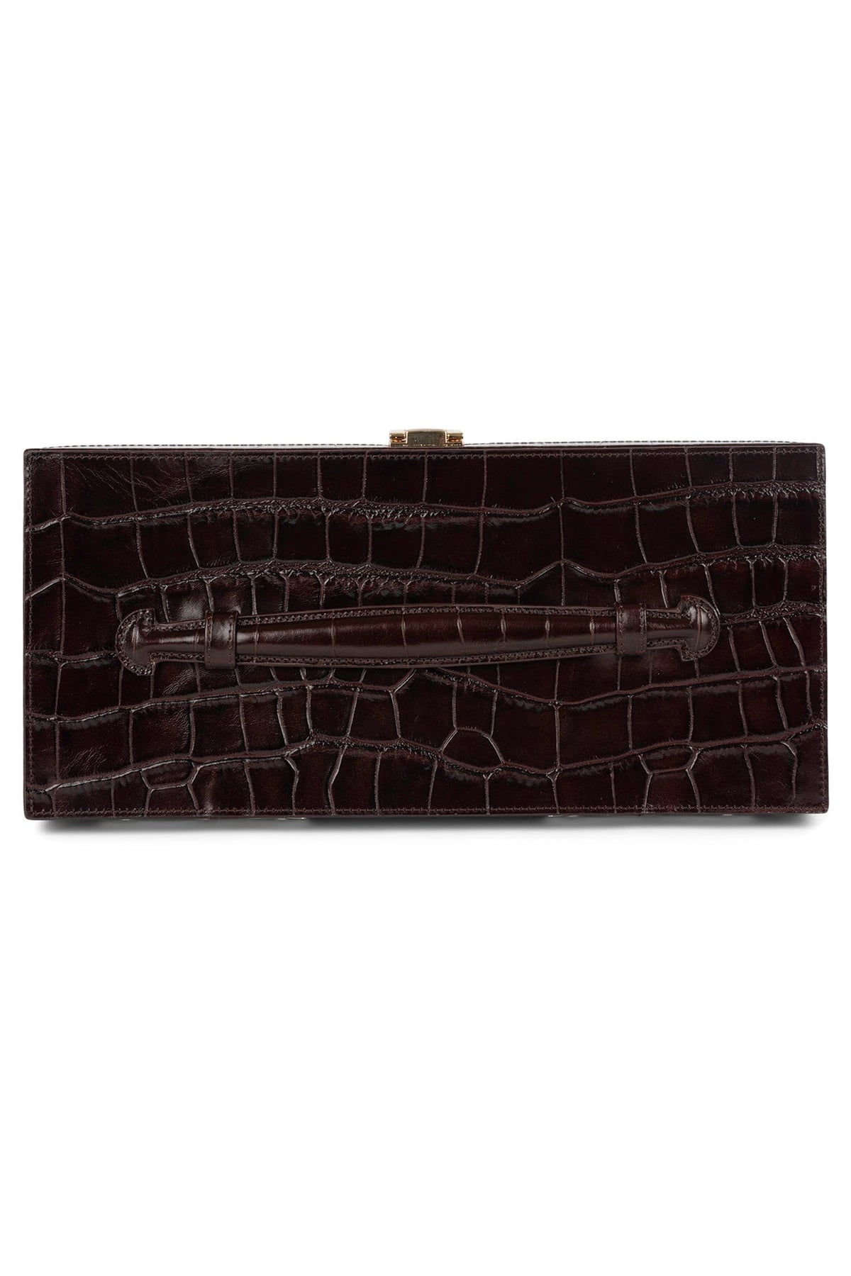FULL-GLAM Jeffrey Campbell Bag Brown Croco