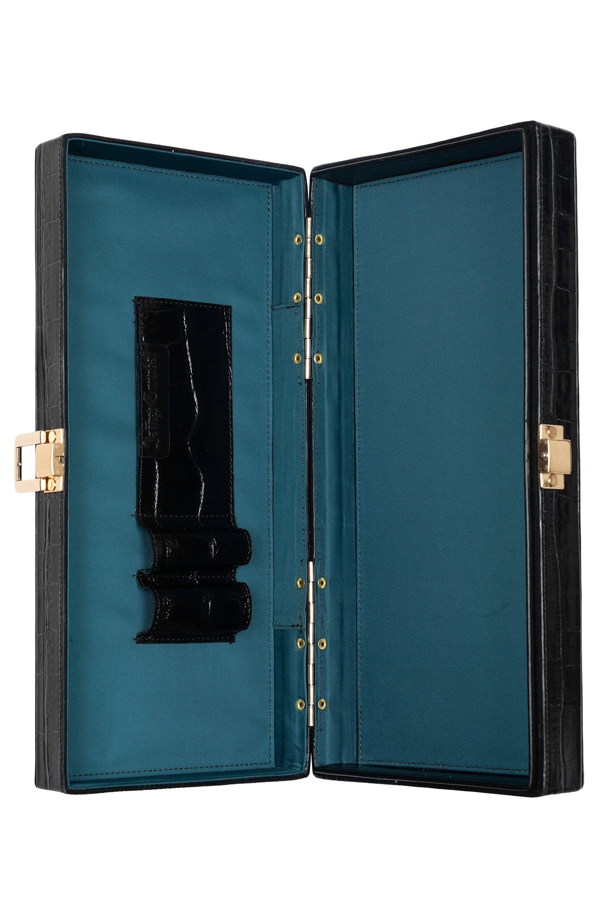 FULL-GLAM Jeffrey Campbell Bag Black Croco
