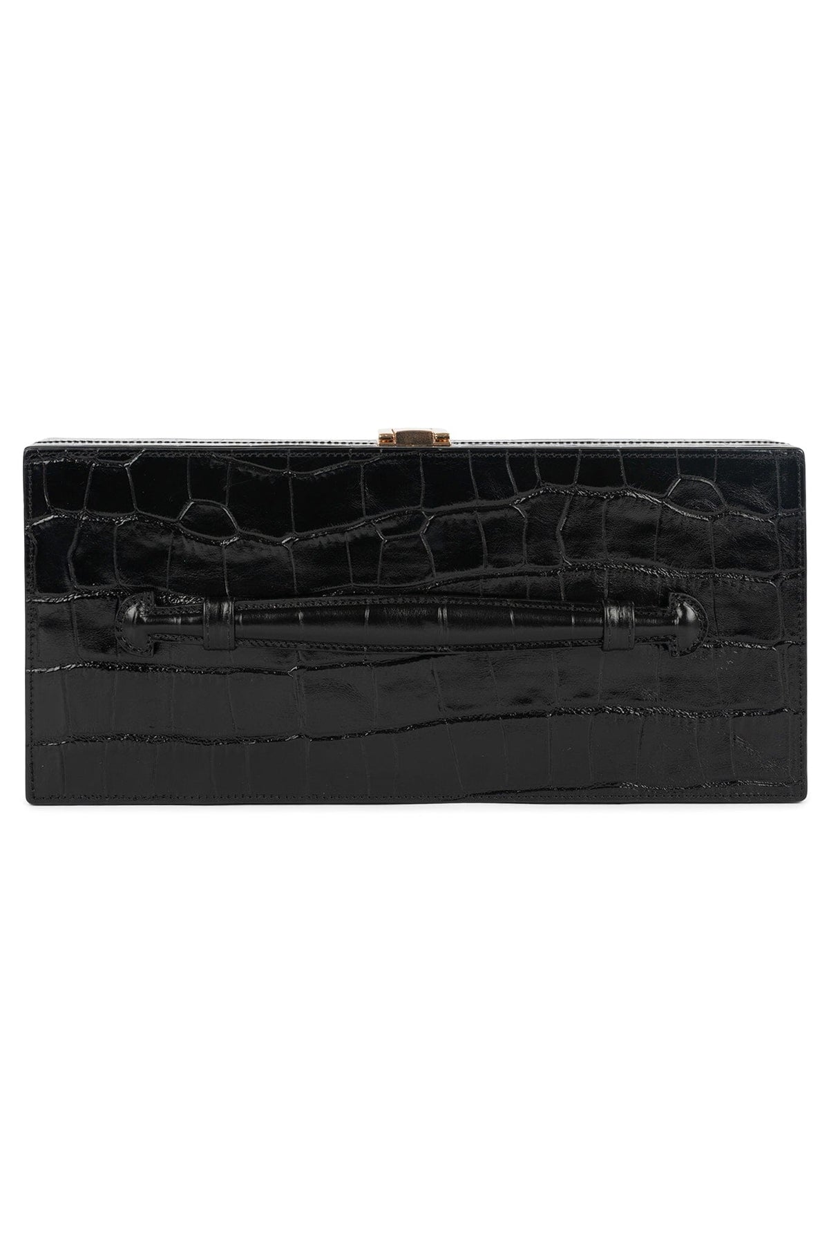 FULL-GLAM Jeffrey Campbell Bag Black Croco