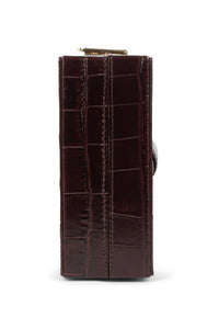 FULL-GLAM Jeffrey Campbell Bag Brown Croco