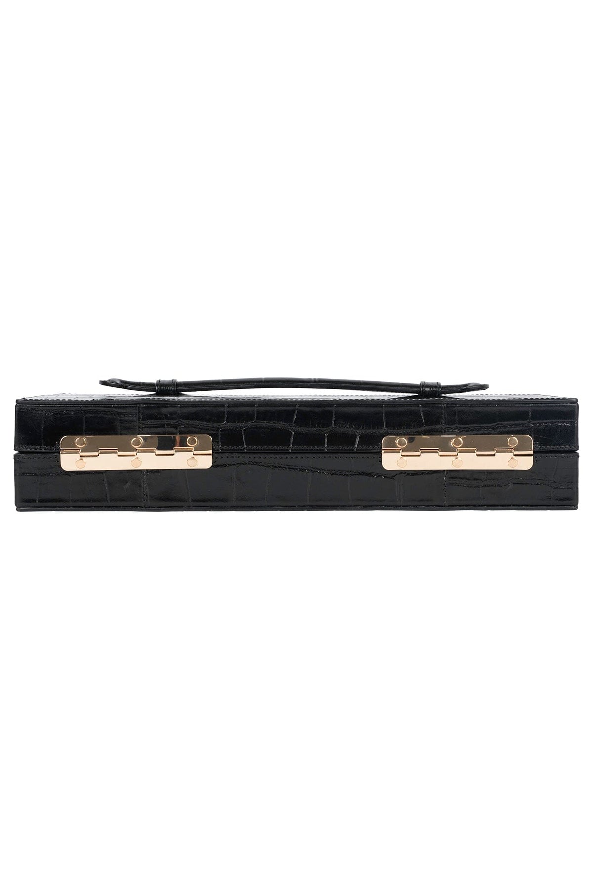 FULL-GLAM Jeffrey Campbell Bag Black Croco