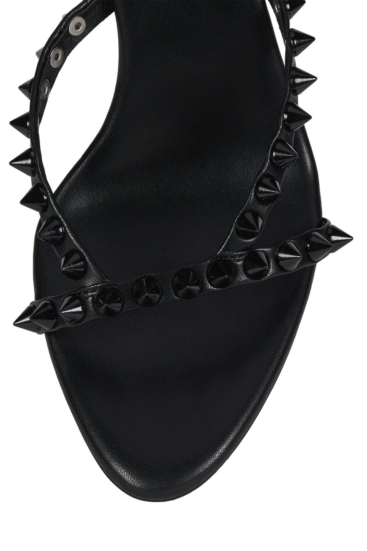 GABBRIETTE Jeffrey Campbell Heeled Sandal Black Black