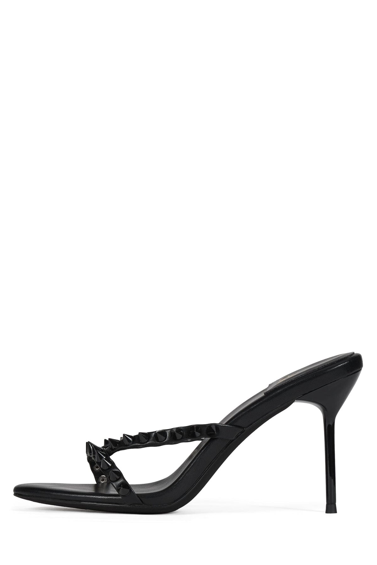 GABBRIETTE Jeffrey Campbell Heeled Sandal Black Black