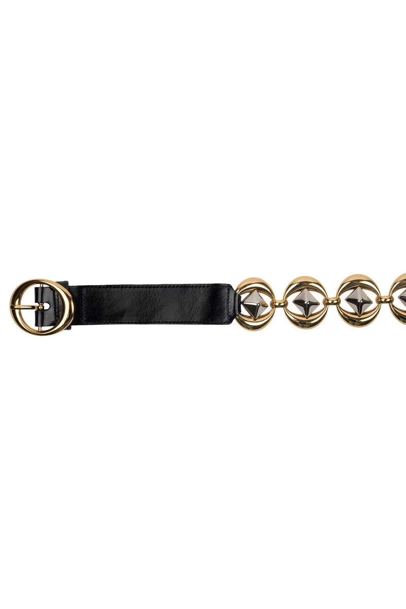 GET-2-WORK BELT Jeffrey Campbell Ornamented Belt Black Multi