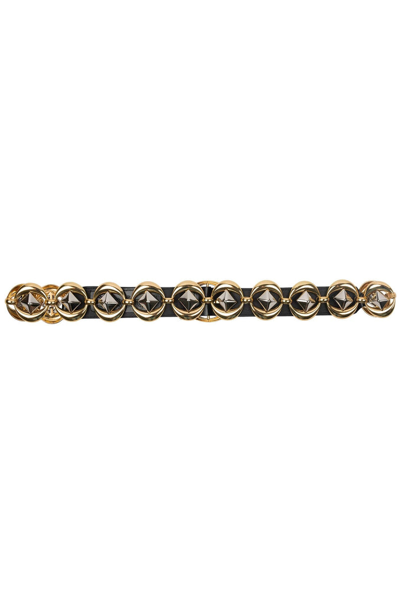 GET-2-WORK BELT Jeffrey Campbell Ornamented Belt Black Multi