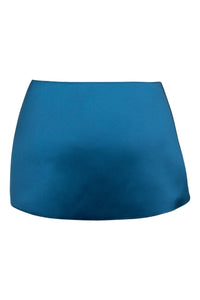 GIRLYPOP Jeffrey Campbell Mini Skirt Blue Satin
_hover