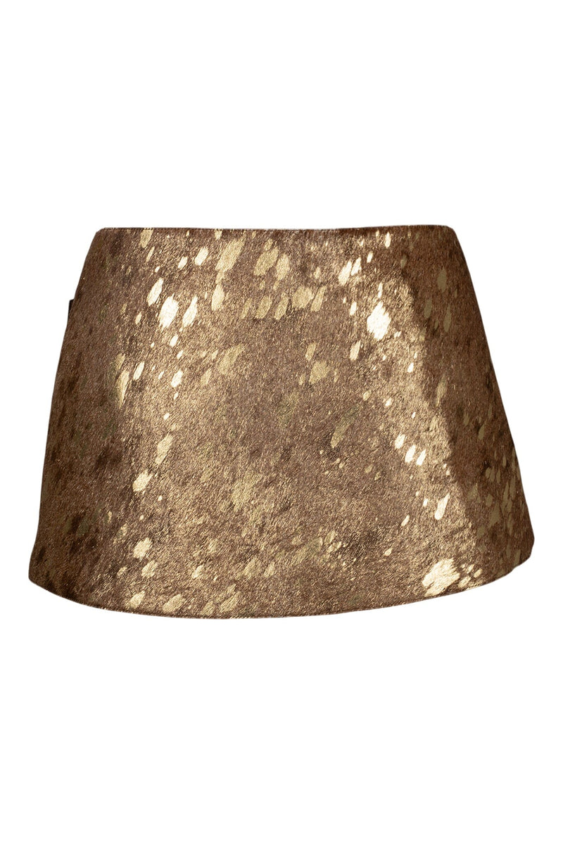 GIRLYPOP-F Jeffrey Campbell Skirt Belt Brown Gold Spot
_hover