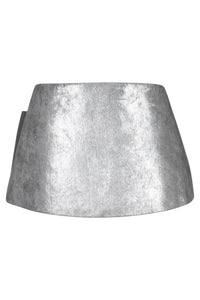 GIRLYPOP-F Jeffrey Campbell Skirt Belt Silver Silver