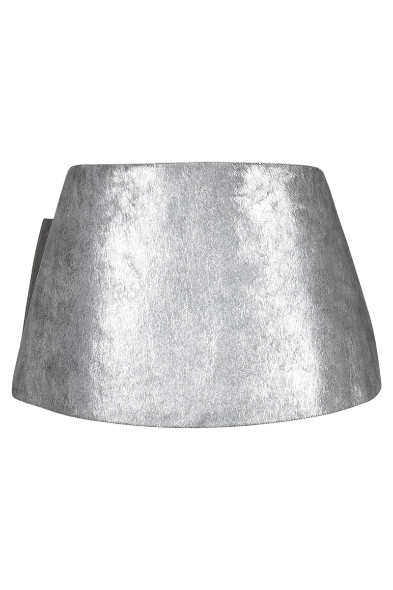 GIRLYPOP-F Jeffrey Campbell Skirt Belt Silver Silver