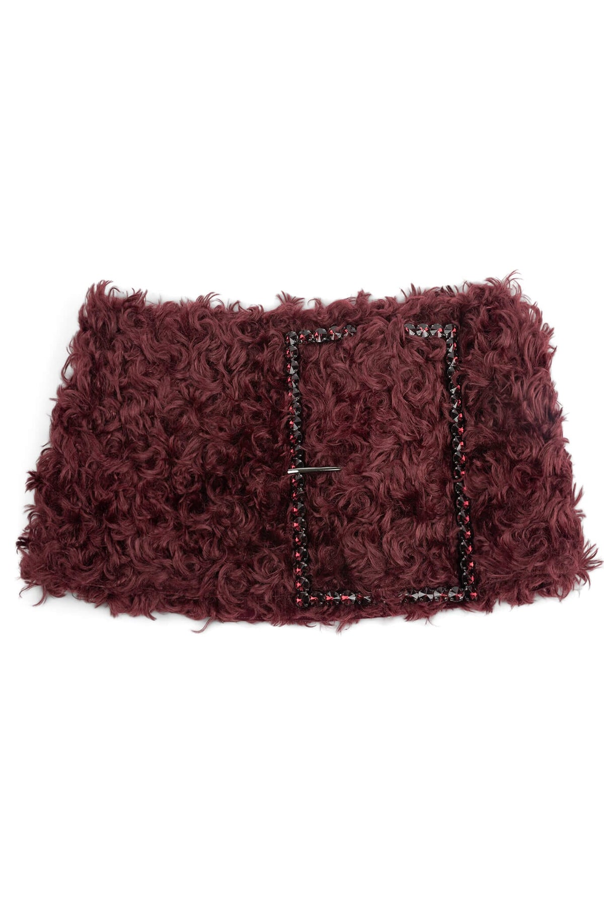 GIRLYPOP-F Jeffrey Campbell Skirt Belt Berry Multi