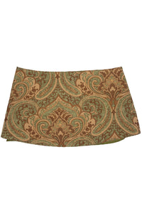 GIRLYPOP SKIRT Jeffrey Campbell Mini Skirt Brown Beige Tapestry Multi