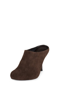 GOOD-FORM Jeffrey Campbell Stiletto Mule Brown Suede
_hover