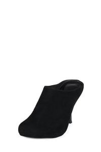 GOOD-FORM Jeffrey Campbell Stiletto Mule Black Suede
_hover