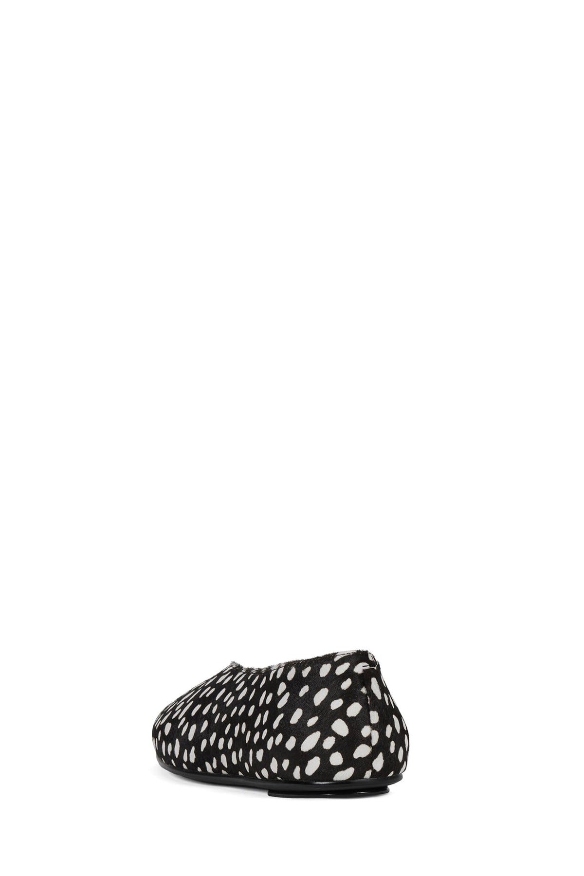 GRASP Jeffrey Campbell Flat Black White Dot Teal