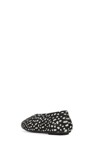 GRASP-F Jeffrey Campbell Flat Black White Dot Red  