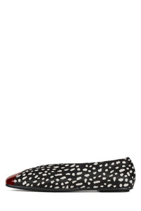 GRASP-F Jeffrey Campbell Flat Black White Dot Red  