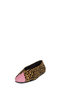 GRASP Jeffrey Campbell Flat Beige Black Spot Pink _hover