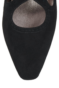 GRAVITAS Black Suede