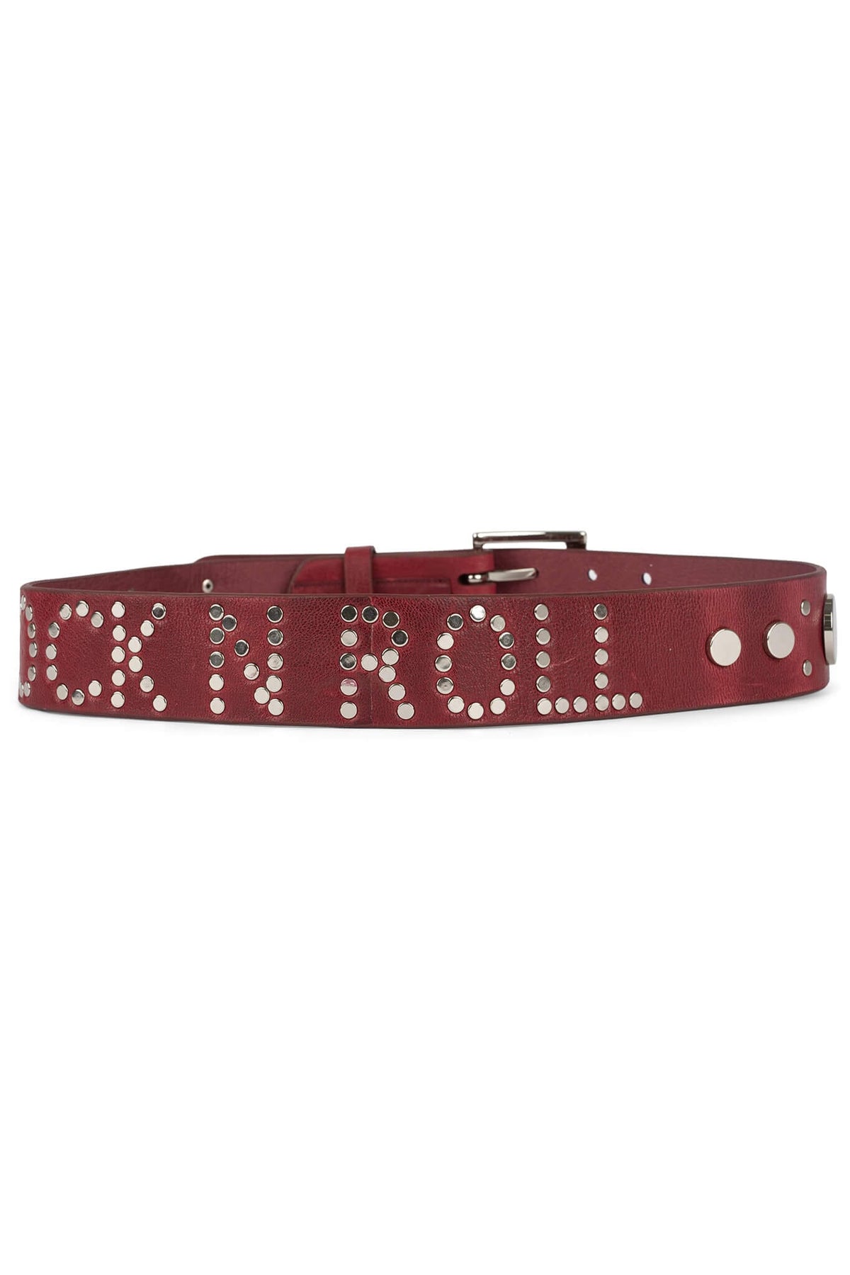 HARD-ROCK Belt Jeffrey Campbell Red Silver
_hover
