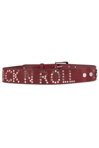 HARD-ROCK Belt Jeffrey Campbell Red Silver
_hover