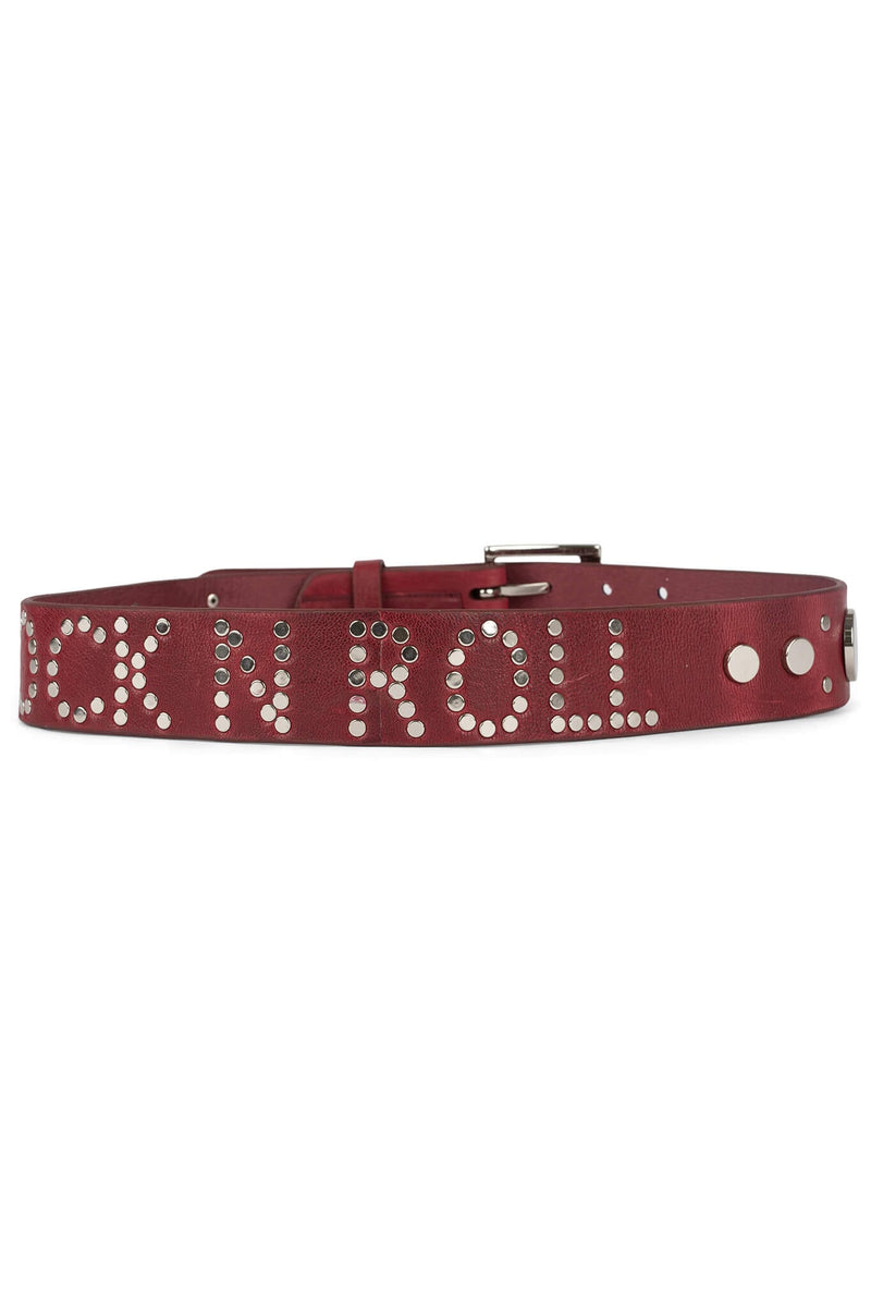 HARD-ROCK Belt Jeffrey Campbell Red Silver
_hover