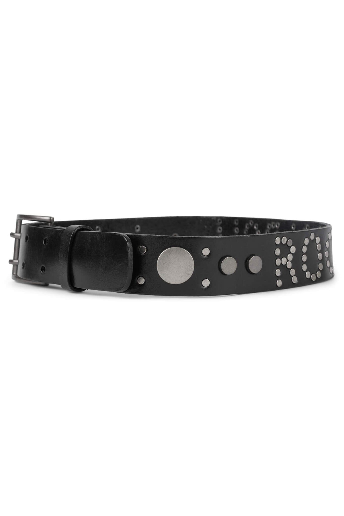 HARD-ROCK Jeffrey Campbell Belt Black Pewter