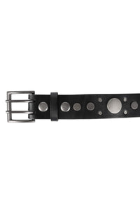 HARD-ROCK Jeffrey Campbell Belt Black Pewter 