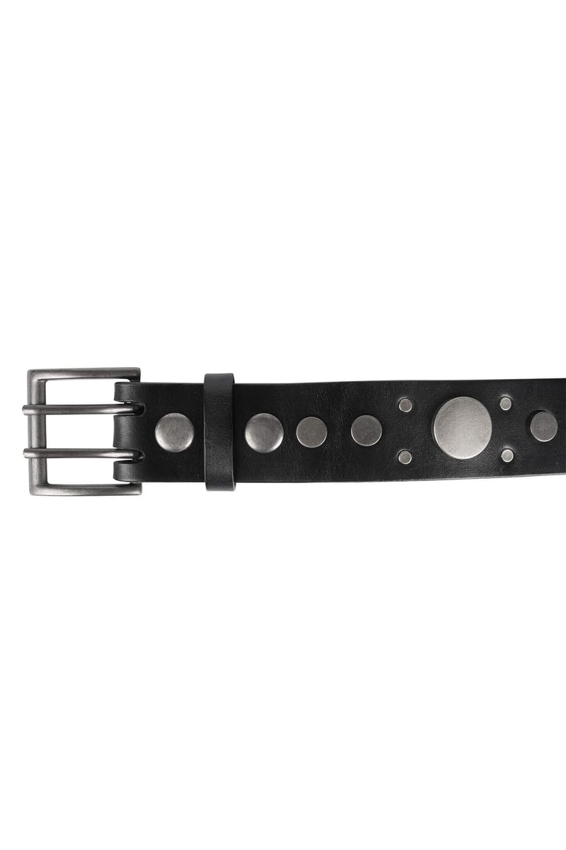 HARD-ROCK Jeffrey Campbell Belt Black Pewter 