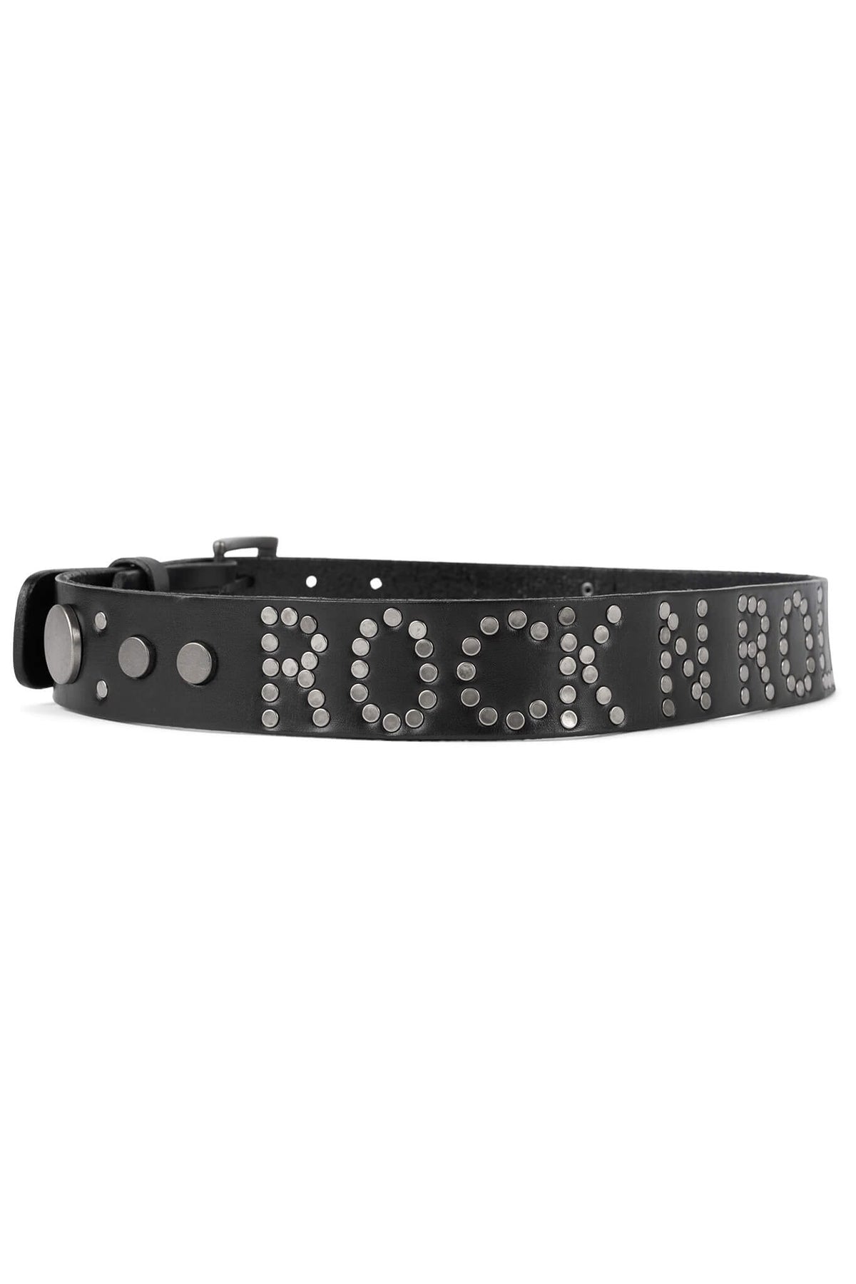 HARD-ROCK Jeffrey Campbell Belt Black Pewter