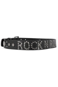 HARD-ROCK Jeffrey Campbell Belt Black Pewter
