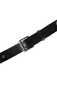 HARD-ROCK Jeffrey Campbell Belt Black Pewter