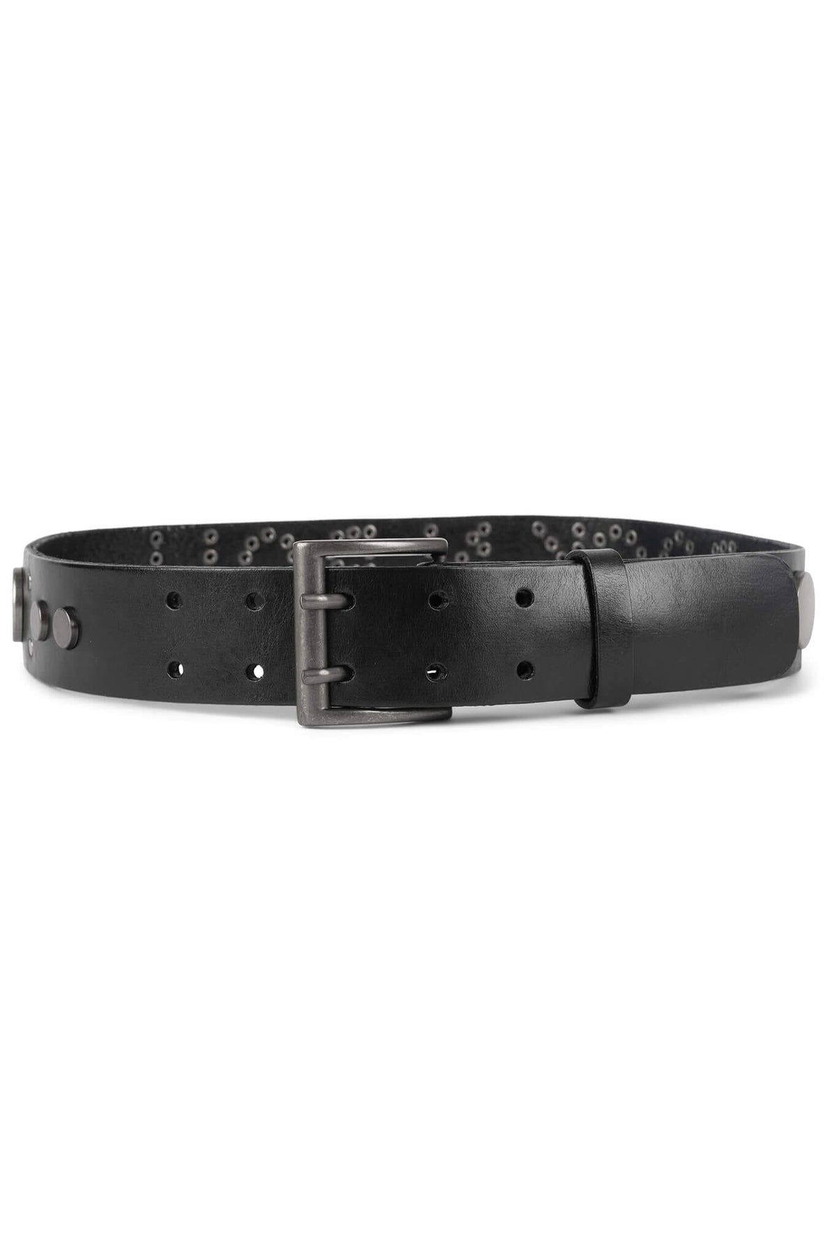 HARD-ROCK Jeffrey Campbell Belt Black Pewter