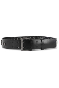 HARD-ROCK Jeffrey Campbell Belt Black Pewter