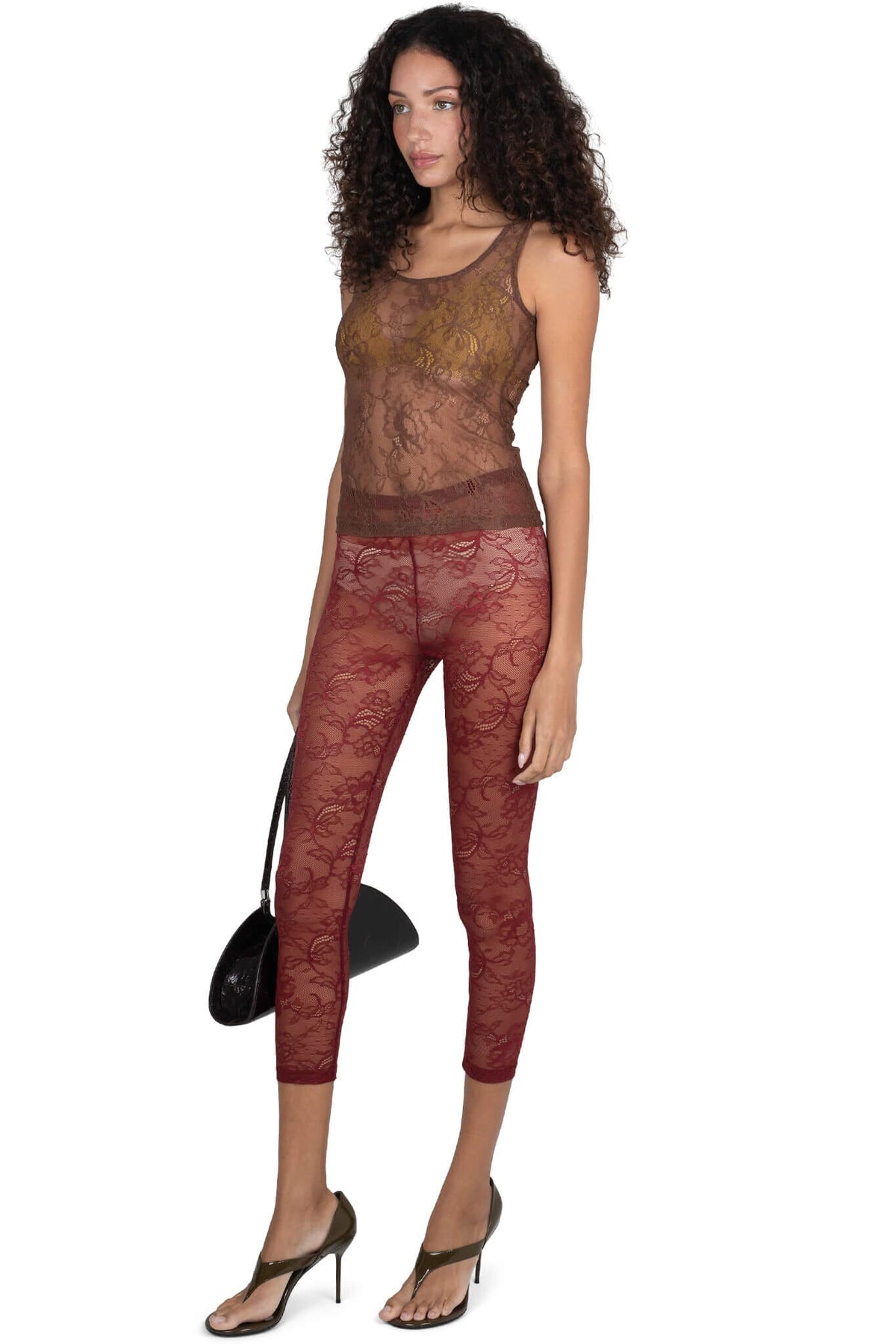 HARMONIOUS Jeffrey Campbell Pants Wine 