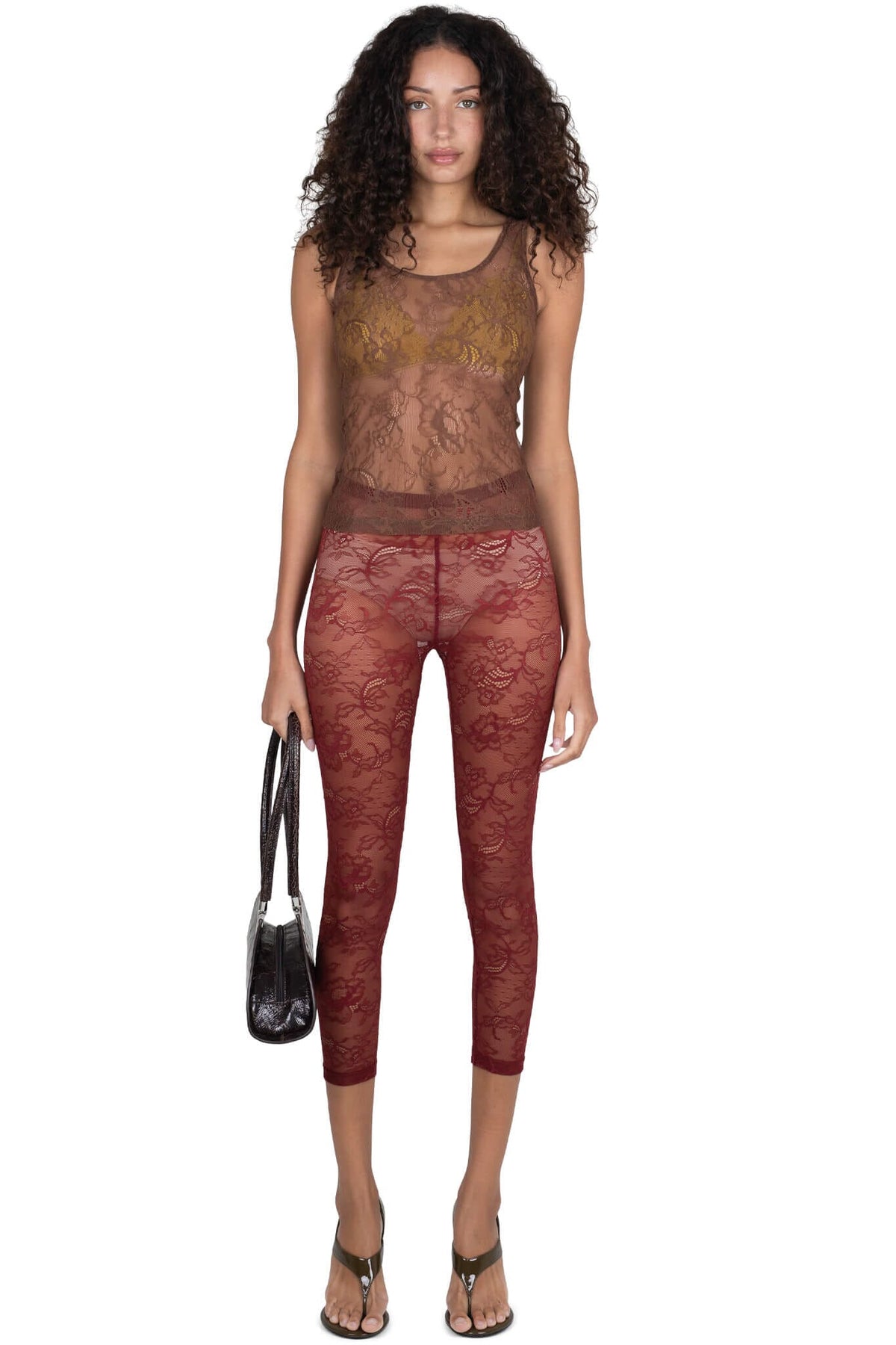 HARMONIOUS Jeffrey Campbell Pants Wine  