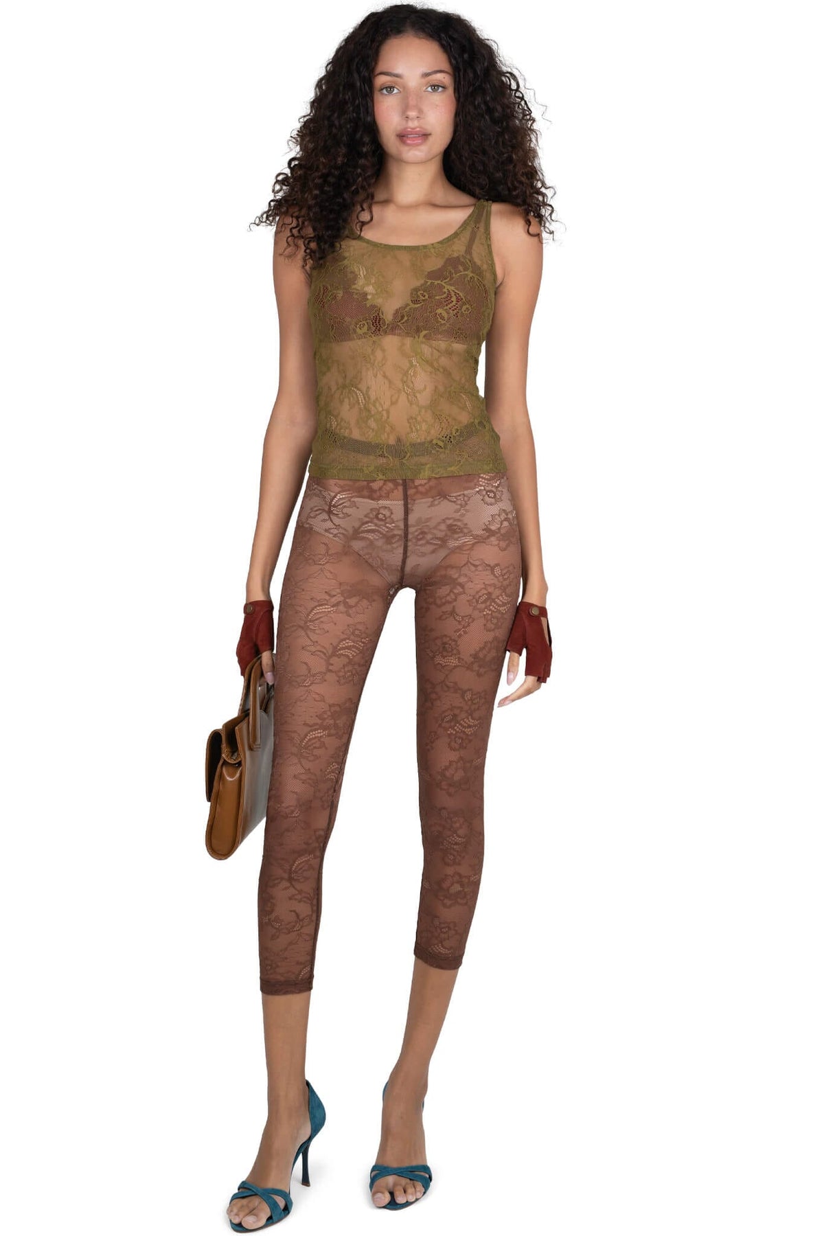 HARMONIOUS Jeffrey Campbell Pants Coffee 