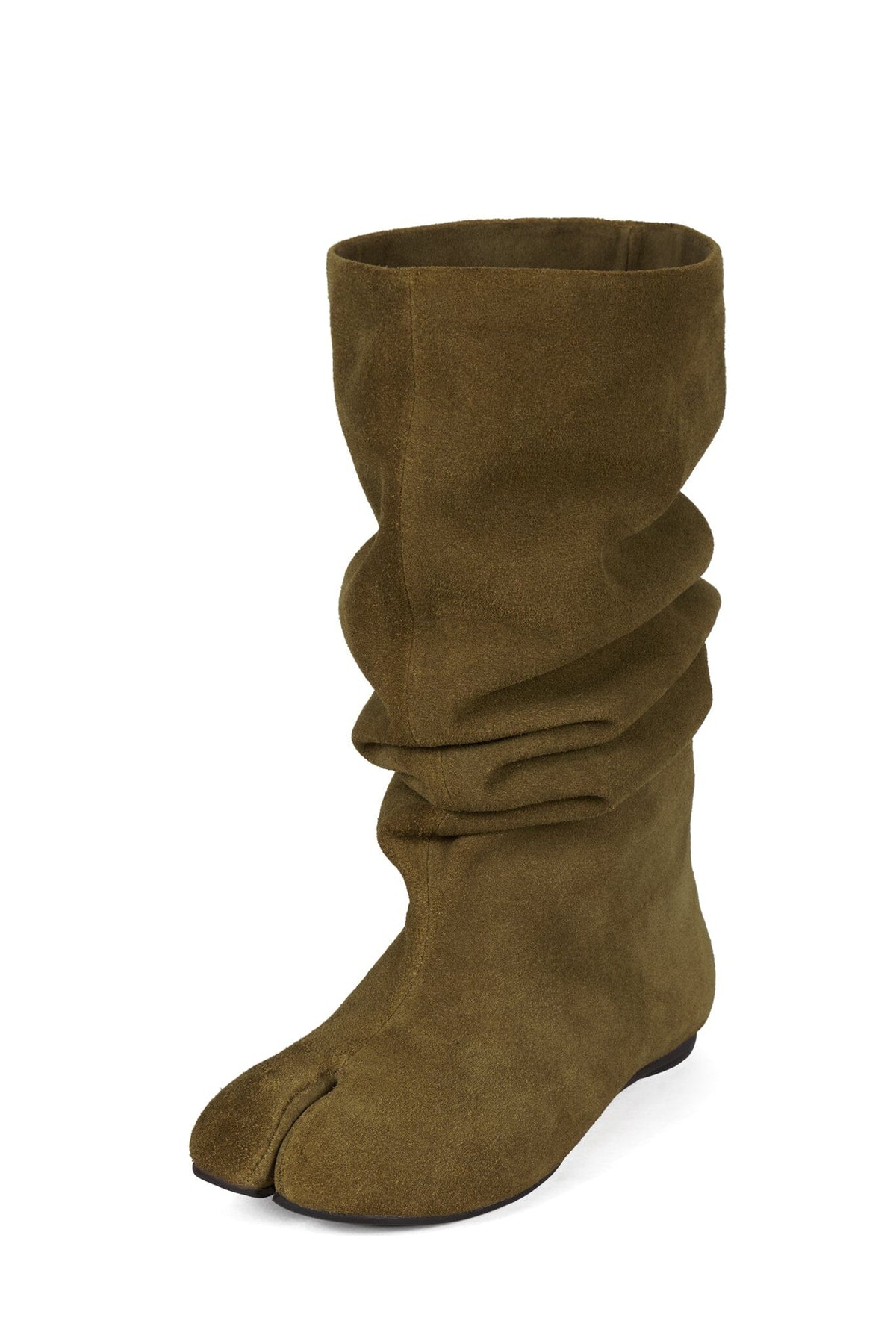 HERRING Jeffrey Campbell Slouched Boot Light Khaki Suede _hover