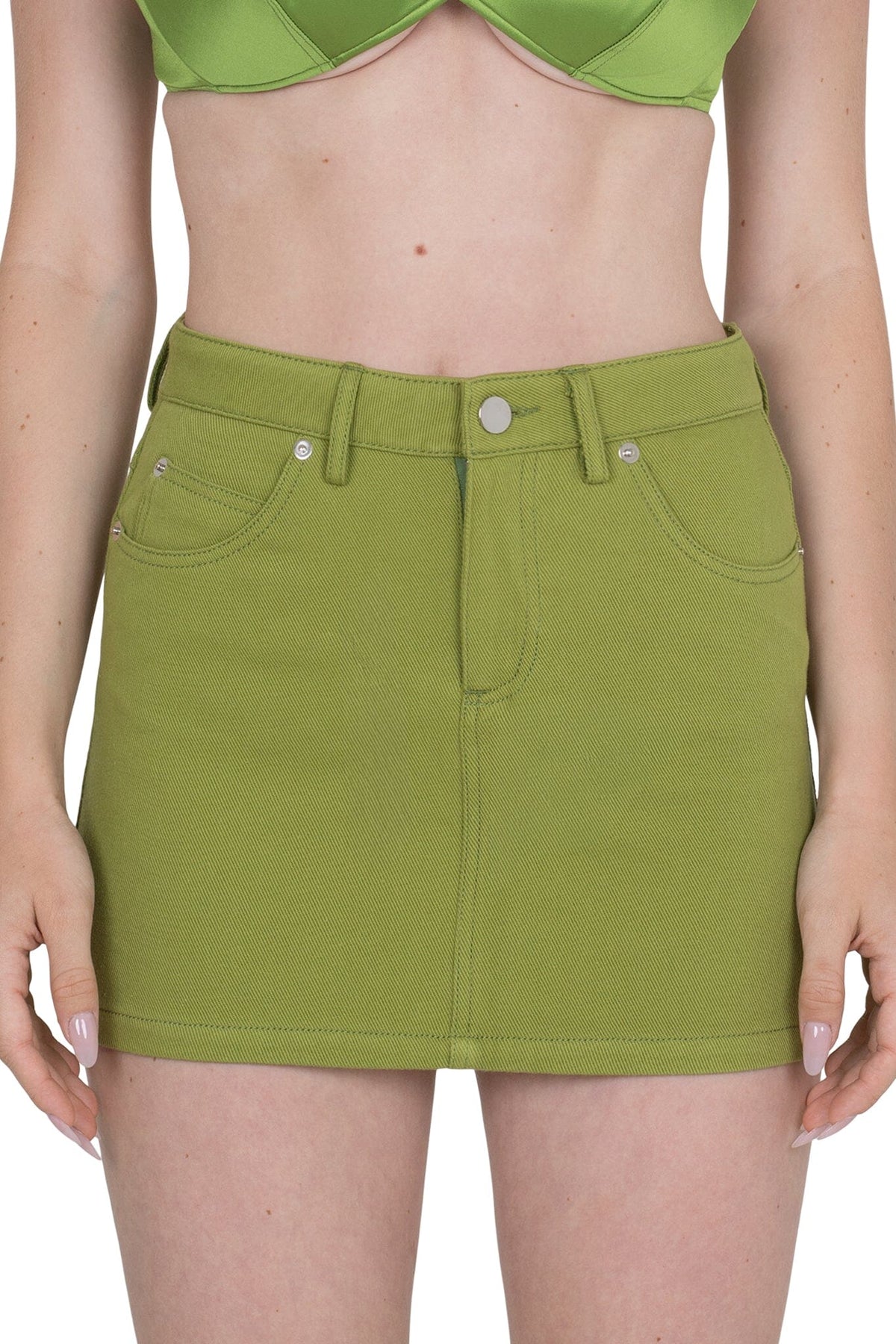 HEY-NOW Jeffrey Campbell Skirt Green