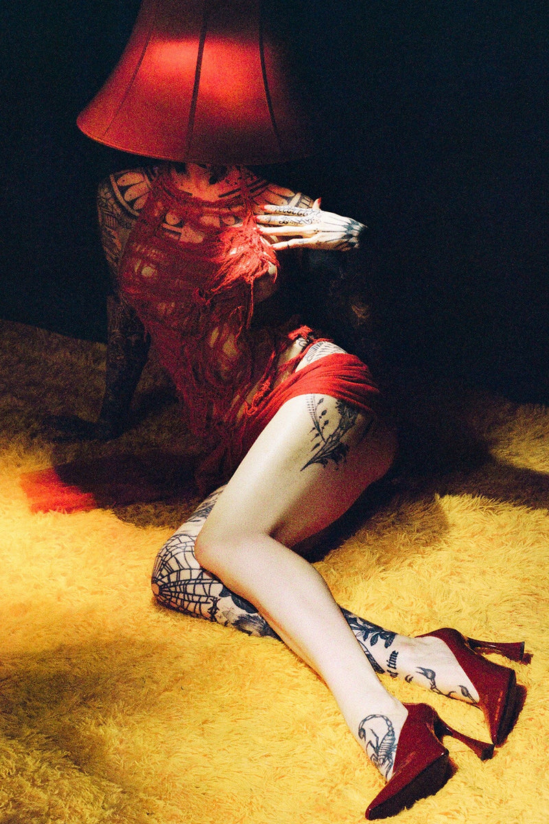 HINTS-H2 Jeffrey Campbell High-Heel Red Box