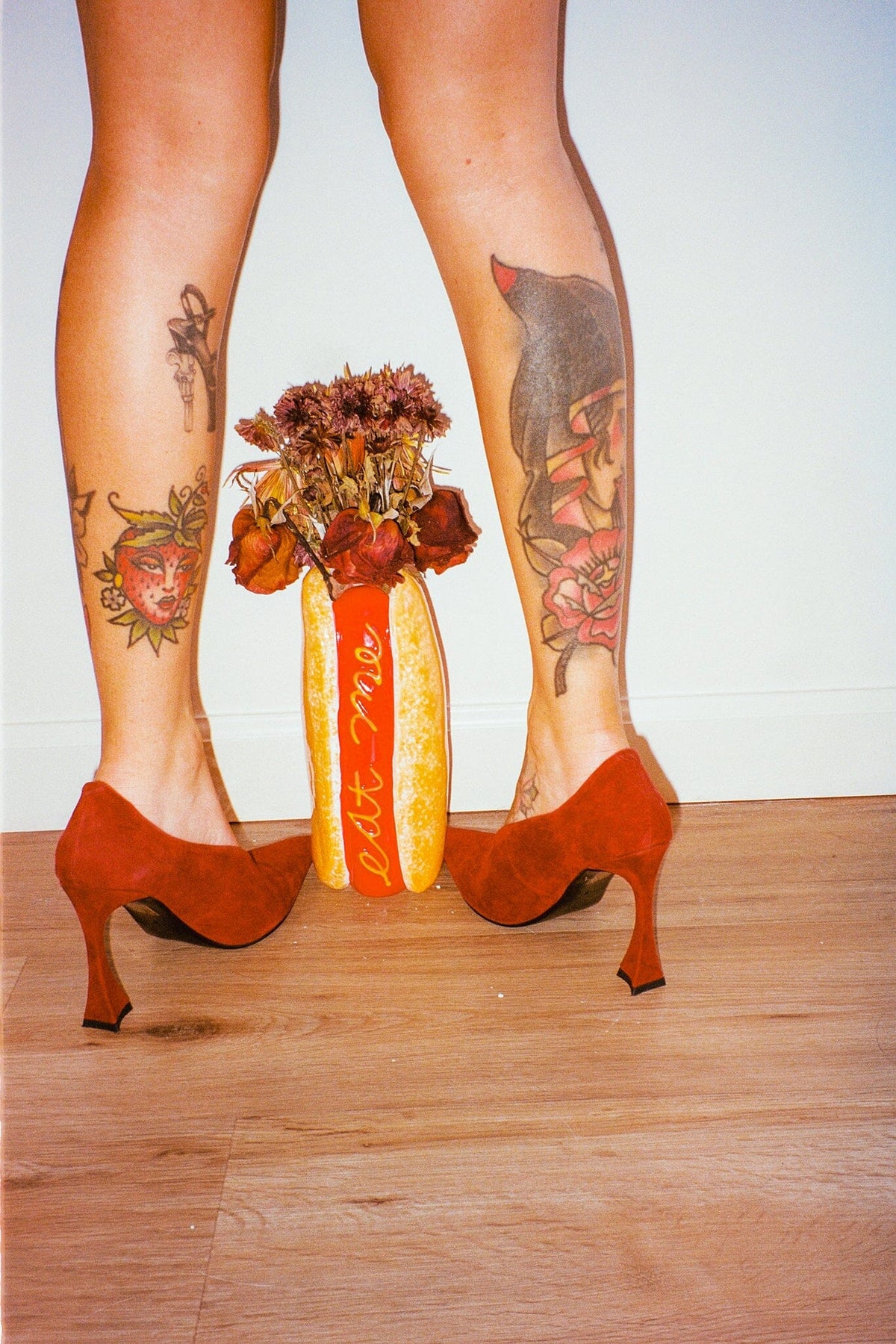 HINTS-HI Jeffrey Campbell Pump Wine Suede