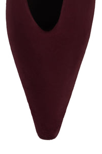 HINTS-HI Jeffrey Campbell Pump Wine Suede