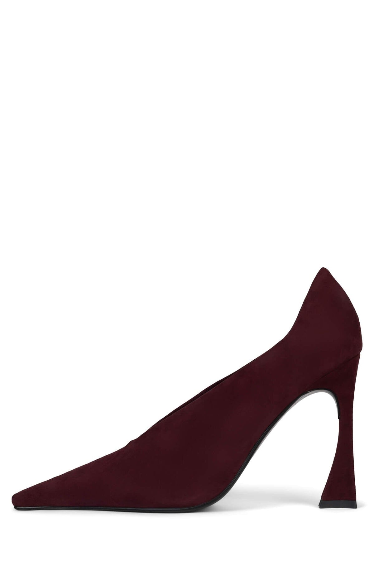 HINTS-HI Jeffrey Campbell Pump Wine Suede