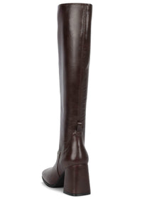 HOTLAVA-K2 Knee-High Boot Dark Brown 