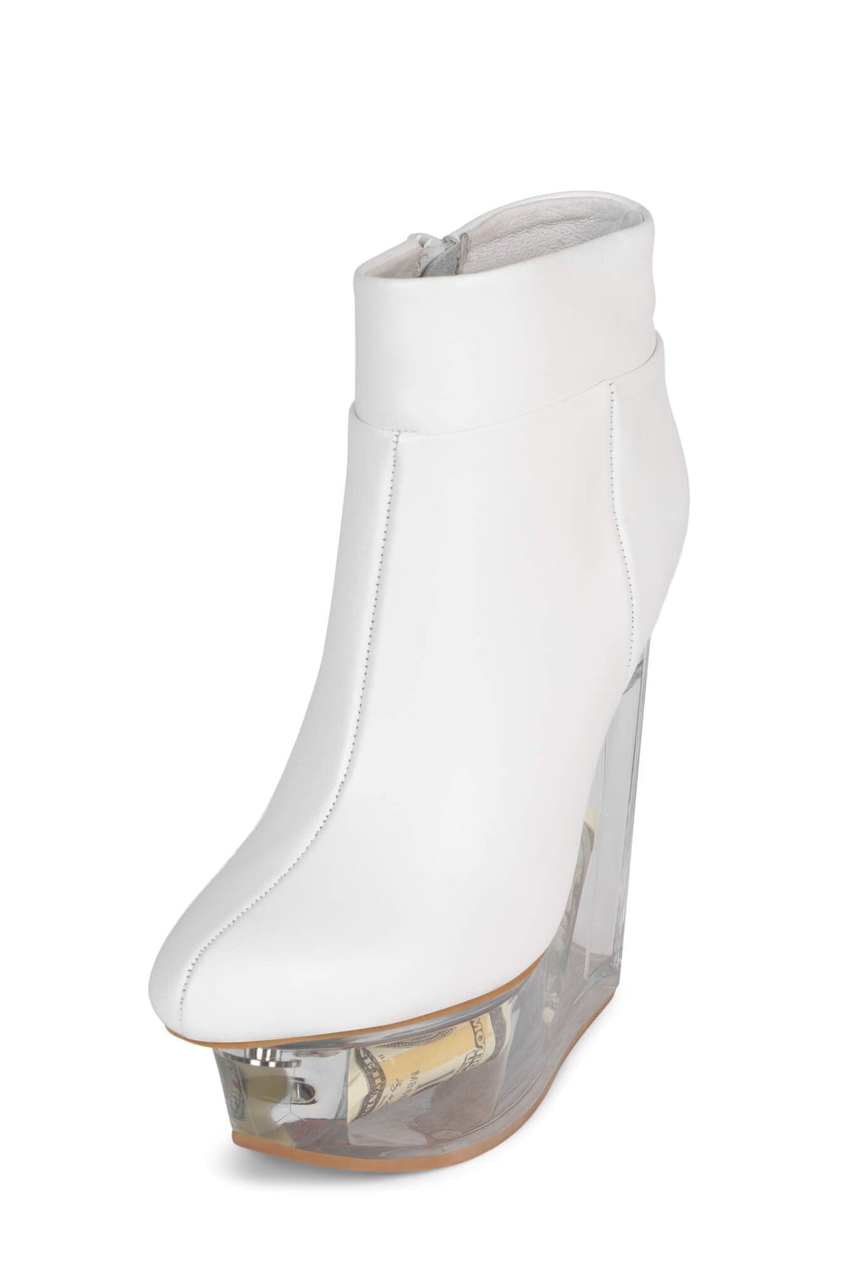 ICY Jeffrey Campbell Ankle-Boots White Dollars