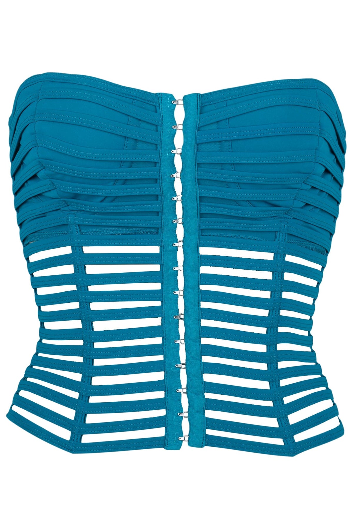 ILLEGAL Jeffrey Campbell Top Turquoise