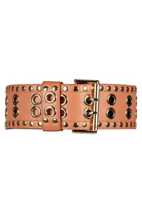 J-JETT Jeffrey Campbell Belt Deep Pink Gold