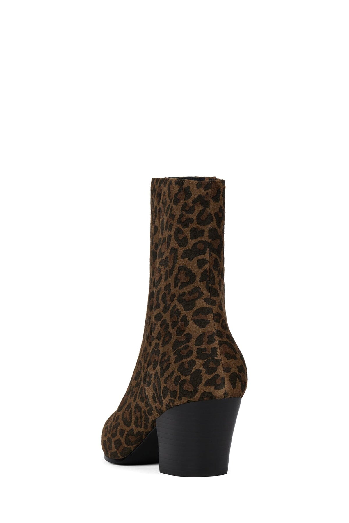 JOSHUATREE Jeffrey Campbell Ankle Boot Brown Leopard Suede
