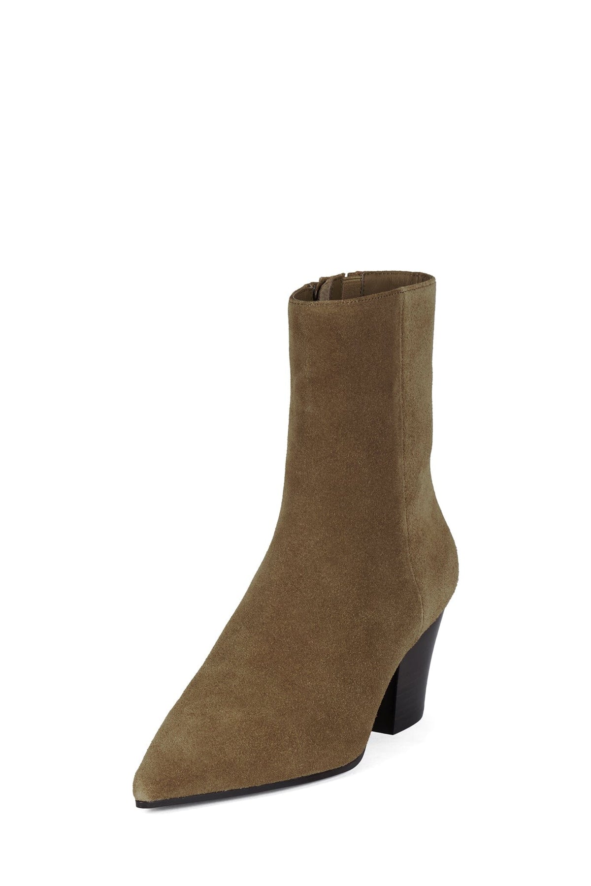 JOSHUATREE Jeffrey Campbell Ankle Boot Khaki Suede _hover
